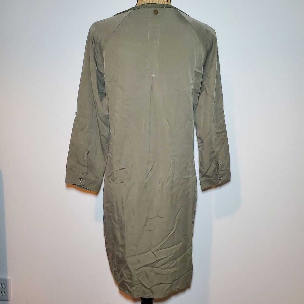 PRANA Hensley Henley Organic Cotton Jersey T-shirt Dress Size S - Picture 8 of 14